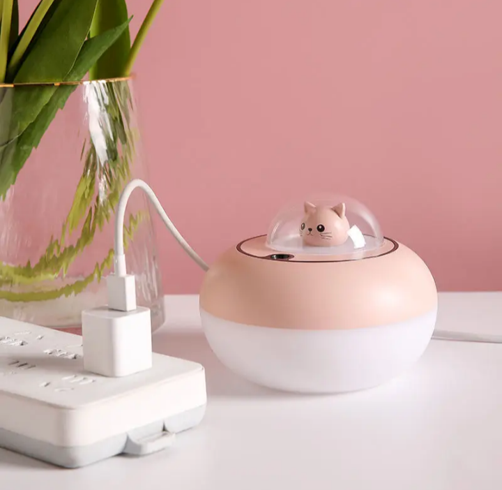 Humidificador Nave de Gato